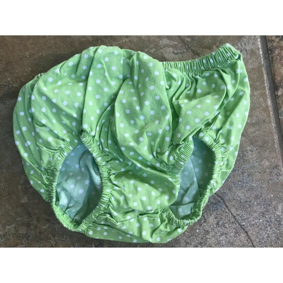 Girl's Size 9M 6-9 Months Two Piece Green Carter's Ladybug Embroidered Top + DC - Picture 6 of 7